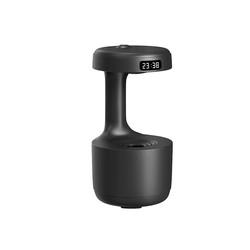 Homefish OEM Gotas de água portátil 800ml Umidificador Anti-Gravidade Relógio Digital Umidificador Anti-Gravidade Ultrassônico