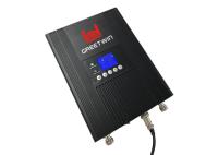Impulsionadores 2G do sinal do telefone celular da exposição do LCD/faixa larga do ganho DCS 1800MHz 80dB de 4G LTE