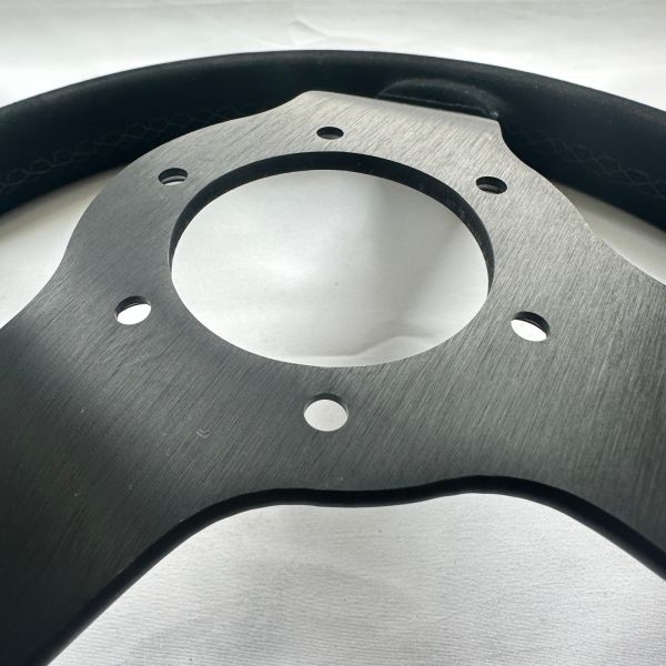 14 Inch 350MM Suede Racing Car Steering Motorsport Steering Wheel