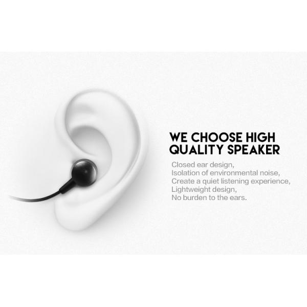 Metal Housing TPE Magnetic Neckband Earphones 9h 190mAH Battery