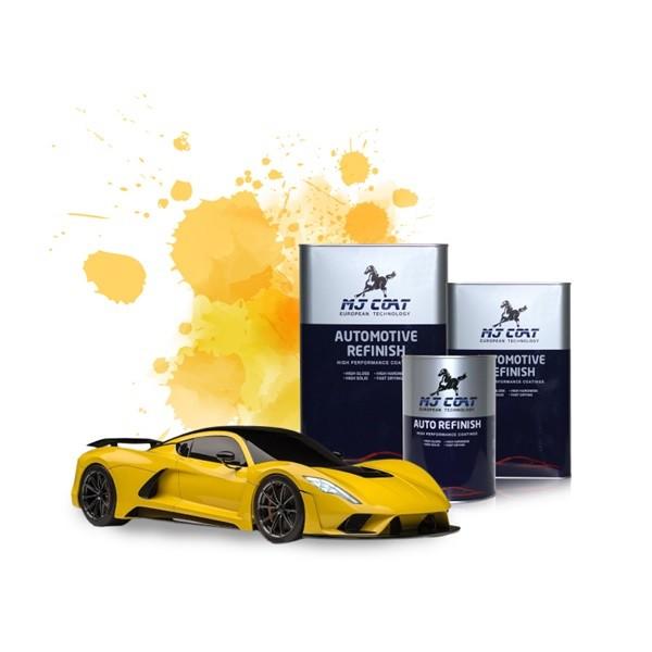 Purple 2K Automotive Top Coat