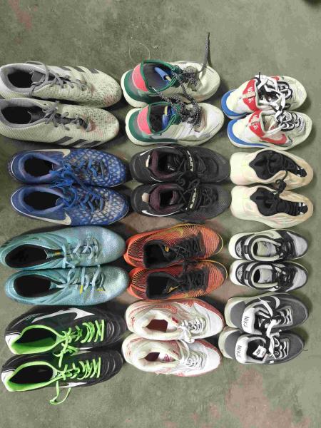 Minimalist Style Used High End Shoes Reinforced Stitching Cheap Used Basketball Shoes