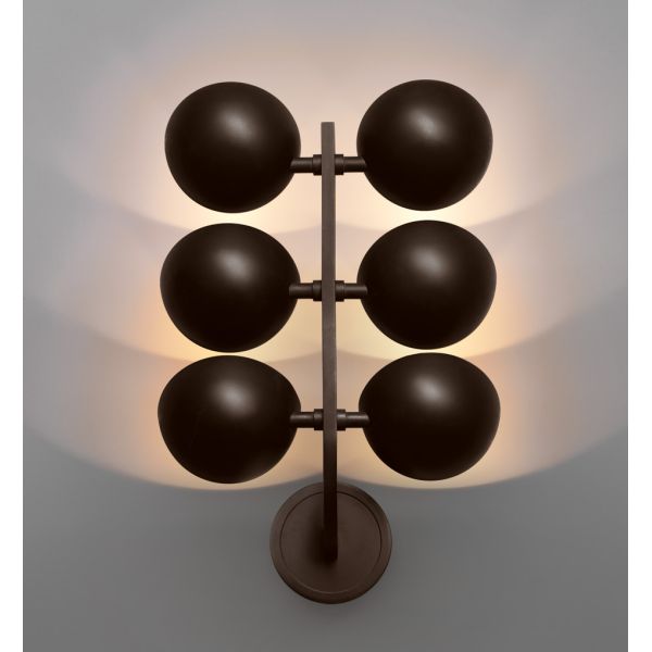 Brass Material Wall Lamp with 2700K Warm White Light and Modern Design for Indoor Decoration