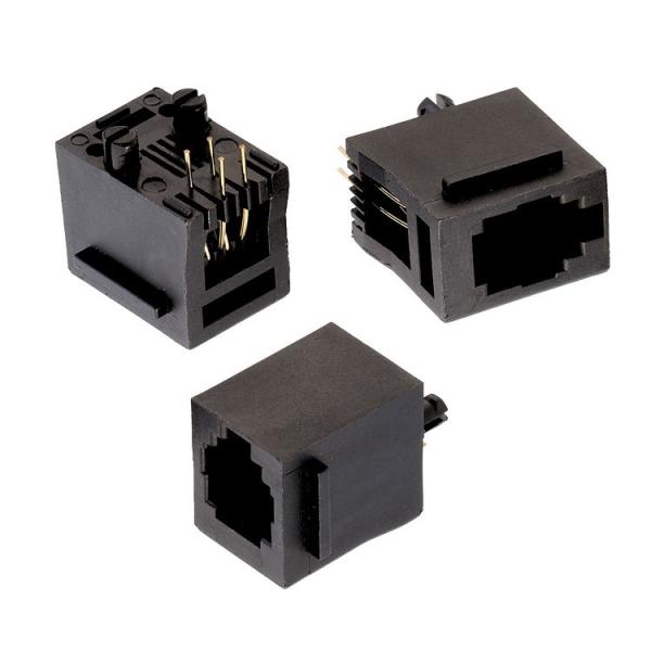Conector RJ45 Jack modular Unshielded 8P8C vertical de HCJV1-814UK/HCJV1-815UK