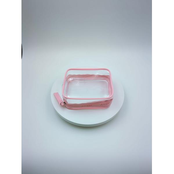 Promotion Sale Fashion Style Waterproof Clear Makeup Bag for Your Cosmetic Collection