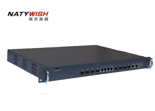 FTTX Device OLT Optical Line Terminal , 4GE Ports 4 SFP Slots EPON OLT Equipment