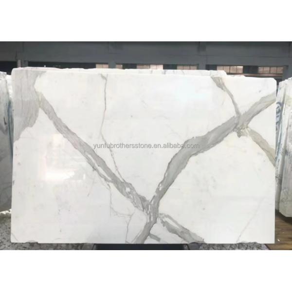 Home Decor Modern Fish Belly White Marble Stone Slabs for Living Room and Floor Tiles