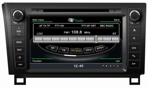 Ouchuangbo 2 din 8 inch head unit radio DVD for Toyota Sequoia S100 platform OCB-258