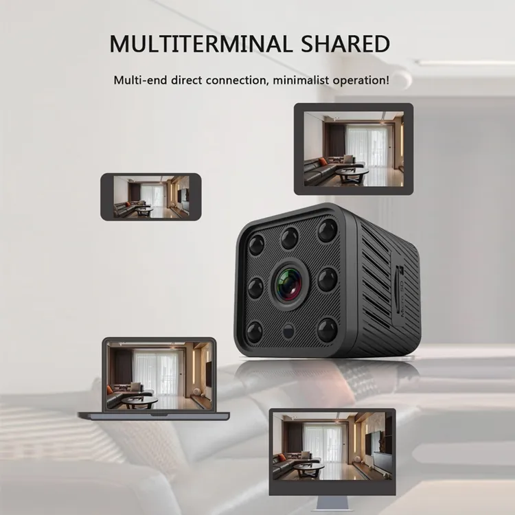 Телефон камеры слежения 1920x1080P 900mAh CCTV мини WiFi карты SD удаленный