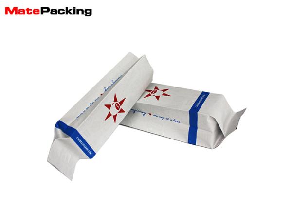 Self Adhesive Seal Side Gusset Pouch Foil Lamination Moisture Proof Valve Tin Tie