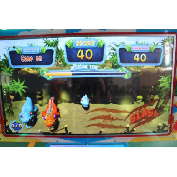 Interesting coin operated arcade patting button game EPARK amusement hit crocodile video game machine