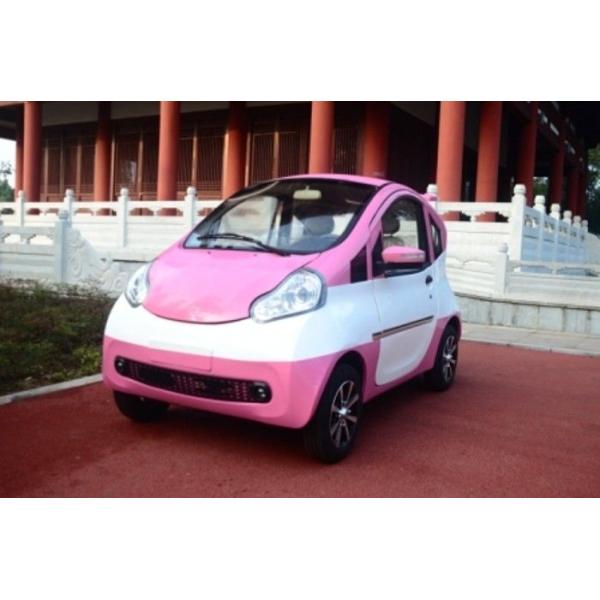 Автомобиль города розовых мест цвета 2 маленький электрический безуходное 60 вольт свинцовокислотное