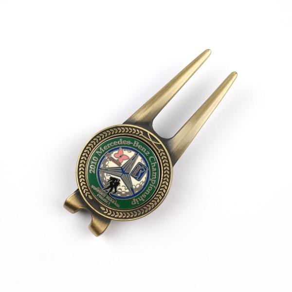 Professional Golf Fork Custom Divot Tools Promotion Golf Club Art Gifts