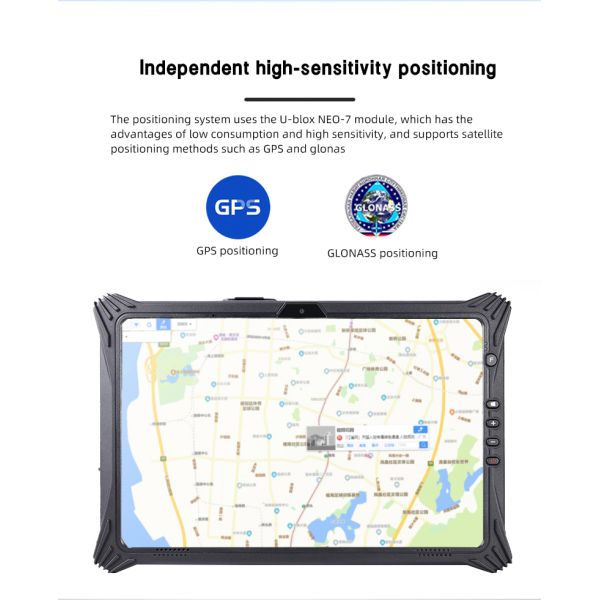 10-Inch IP65 Industrial Rugged Tablet with High-Resolution Touch Display
