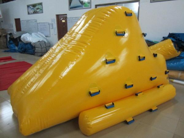 iceberg inflável de encerado do PVC de 0.9mm com os 2 lados que escalam para a associação