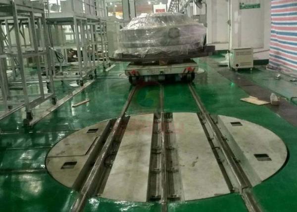 Soluções montadas do transporte de materiais do trilho reboque bonde 360 graus automatizados