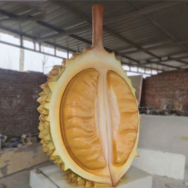 Giant FRP Fruit Vegetable Sculpture Series Hyper Realistic Commercial Display Art