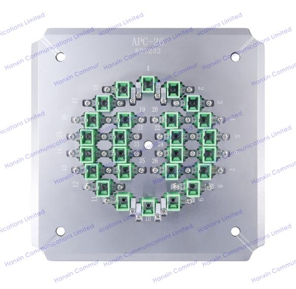 26 Holes Fiber Optic Polishing Plate For SC / APC Connector Polishing