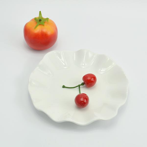 Цветовидные керамические тарелки Порцелановый обеденный набор керамические блюда