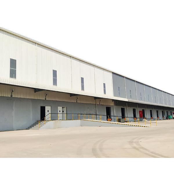Industrial GB Standard Steel Portal Frame Commercial Large Metal Buildings