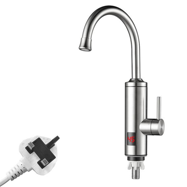 Single Handle Instant Electric Heating Faucet LED Digital Temperature Display