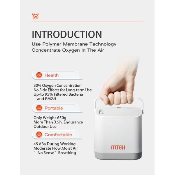 Household Oxygen Concentration Equipment for Home Office and Outdoor Activities