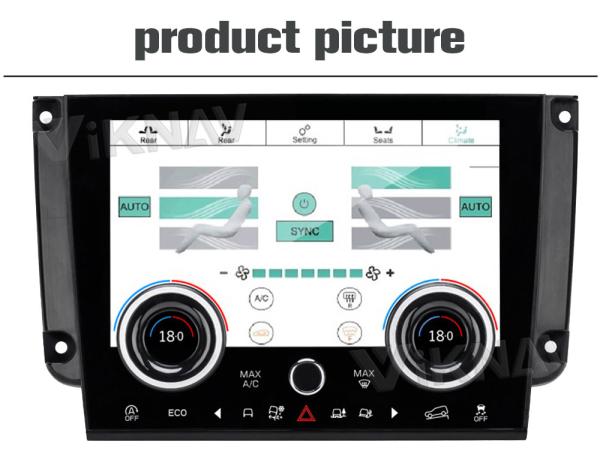 10.4 Inch For Land Rover Discovery Sport L550 2015-2019 AC Air Conditioning Panel Climate Control LCD Screen HD Touch
