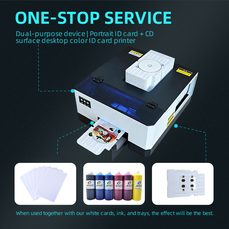 Professional Business Pvc Id Card Printing Machine