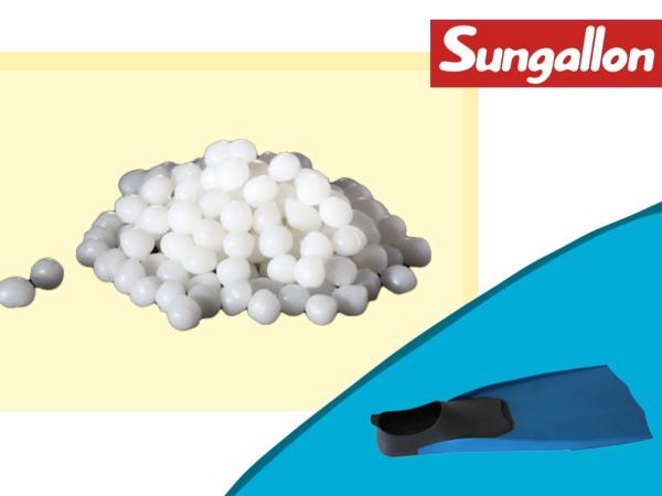 Customizable TPE Raw Material with Flexible Wide Hardness Range for Flippers/swim Fins
