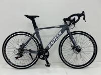 Bicicleta de estrada preta mate 20 polegadas de carbono para adultos Szie 700c*490/520/550/590/620