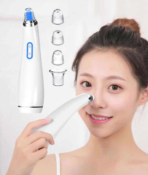 Blackhead Remover Vacuum, Pore Suction Facial Skin Vacuum Tool Blackhead Valentines Day Gifts for Her Women Him M