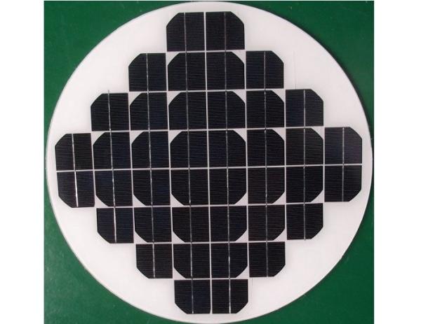 Water Pump System Round Solar Panel 3.2mm Thickness Low Iron Tempered Glass