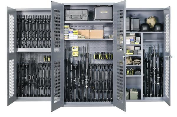 Armários resistentes da segurança de M 16 para da arma do equipamento do armazenamento o metal inteiramente feito