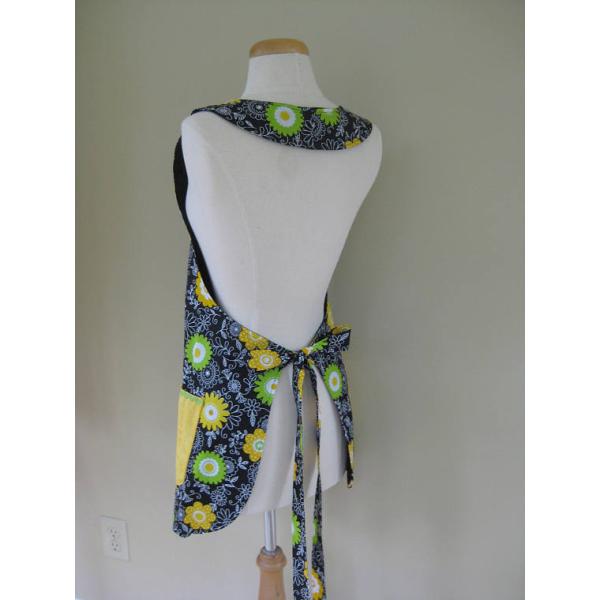 Ladies Apron, Kitchen Apron, Full Cooking Apron, Yellow Apron, Apron With Pockets, Gift For Women, Adult Apron, Gift Und