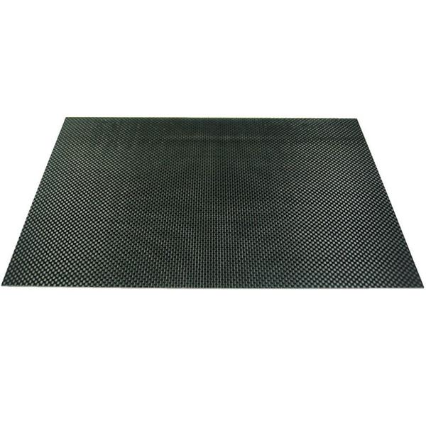 Plain Twill Forged Carbon Fibre Sheet 6mm Glossy Matte Surface Heat Resistant