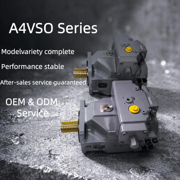 A4VSO71 Series Swash Plate Axial Piston Variable Pump A4VSO71DR/10R For Rexroth