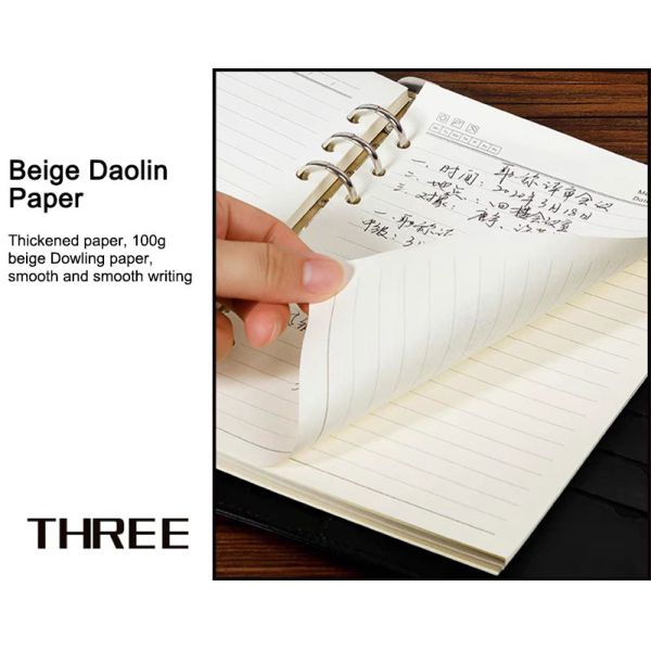 Personalised PU Leather Bound Notebook Journal Printing Stationery Diary