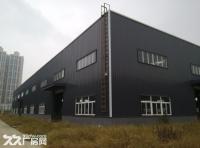 Entrepôt de structure en acier avec porte coulissante