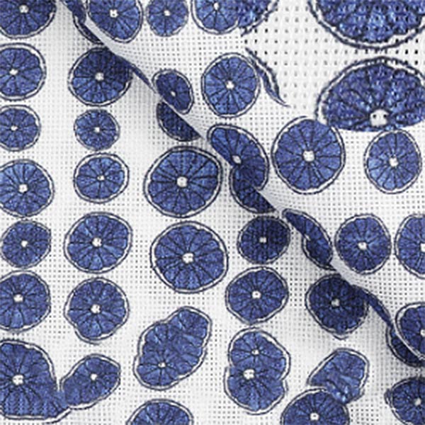 Точки фасонируют военно-морскому флоту образцов ткани чистый образец 50s 140×81 110gsm хлопка