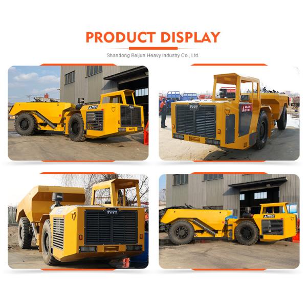 Желтый привод на четыре колеса тележки перетаскивания силы 129кВ отчетливо произношенный дизелем