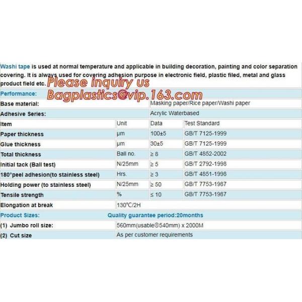 Plastic Core Washi Paper 5cm Japanese Paper Tape Card Crafting, Gift Box Package, Scrapbooking,Stationery Decoration