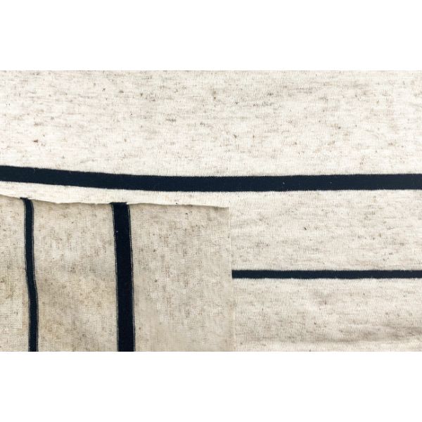 88% Cotton 12% Linen Fabric High End Jersey Knitted Fabric 220gsm