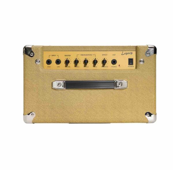 Grand Legacy Vintage 35 Watt Solid State Bass Amplifier Combo Tweed (BA-35V)