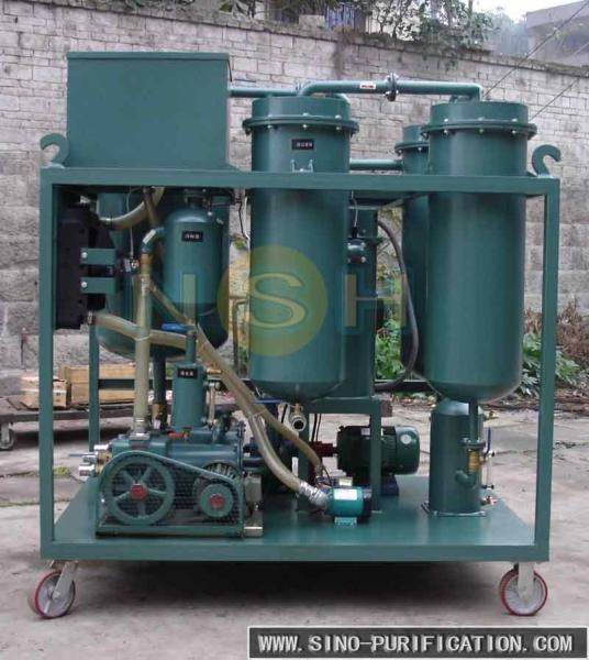 Tipo móvel treament emulsionado sistema do óleo do purificador de óleo da máquina da filtragem do óleo da turbina da limpeza do óleo da turbina