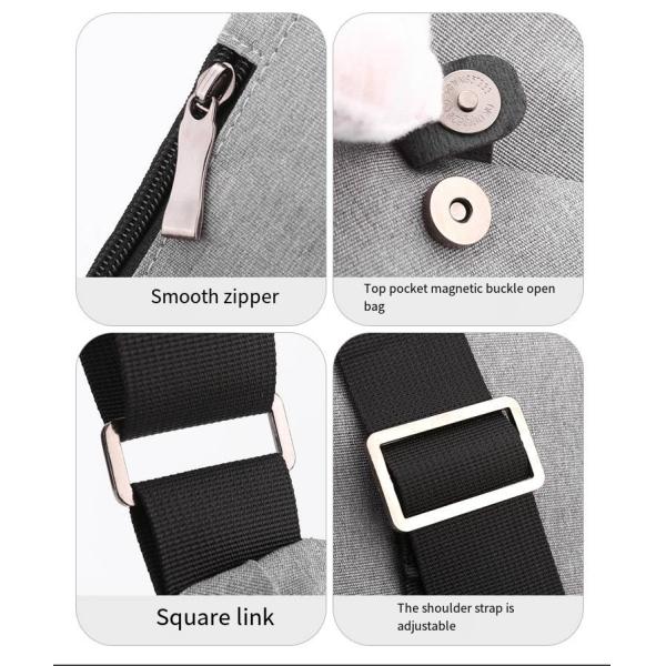 Multi-functional Anti-theft Chest Sling Bag for Men Outdoor Casual Single Shoulder Bag