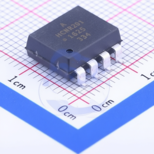 analog signal isolation solution featuring Broadcom HCNR201-500E for precise LED output monitoring