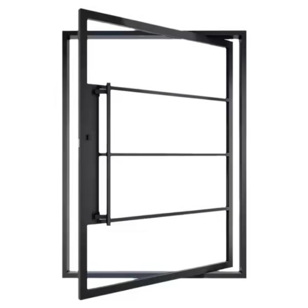 Modern Residential Design Aluminum Front Pivot Door with 304 Stainless Steel Hardware and Aluminum Profile