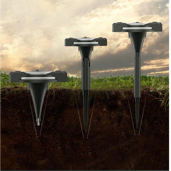 Outdoor Waterproof Solar Energy Garden Decorative Buried Lawn Landscape Atmosphere Courtyard Lamp