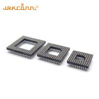 1.27mm PGAテストソケット 金メッキ 96P 132P 168P 400P コンタクトクリップ材質 ベリリウム銅 C17200 正確な測定用