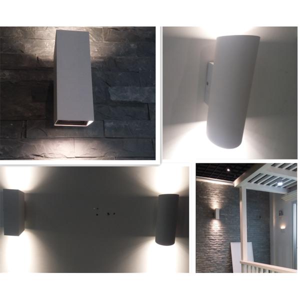 Pure Aluminum Up and Down Outdoor LED Wall Lights 2*7W IP54 for Hotel / Home / Villa